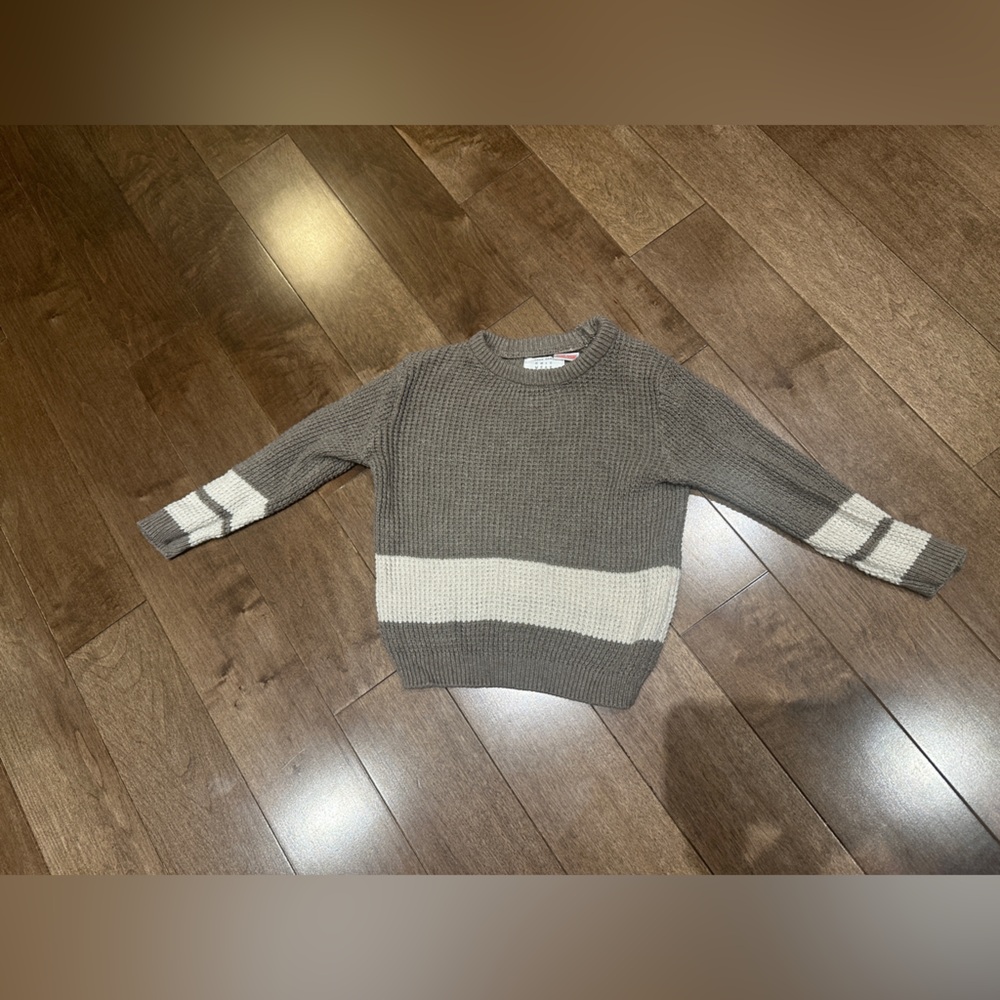 Zara Baby Knit Wear in olive greenish/brown